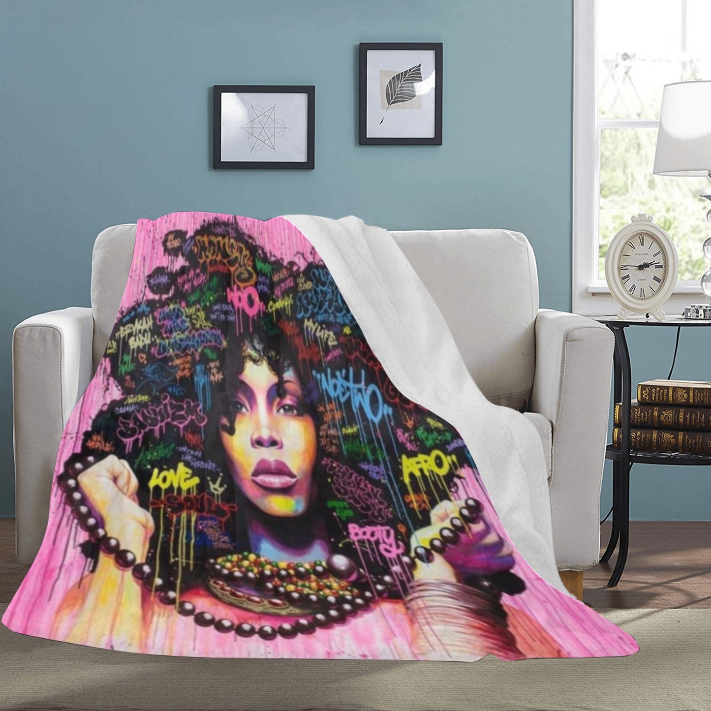 Fleece ~ Beaded Vibes Soft Blanket