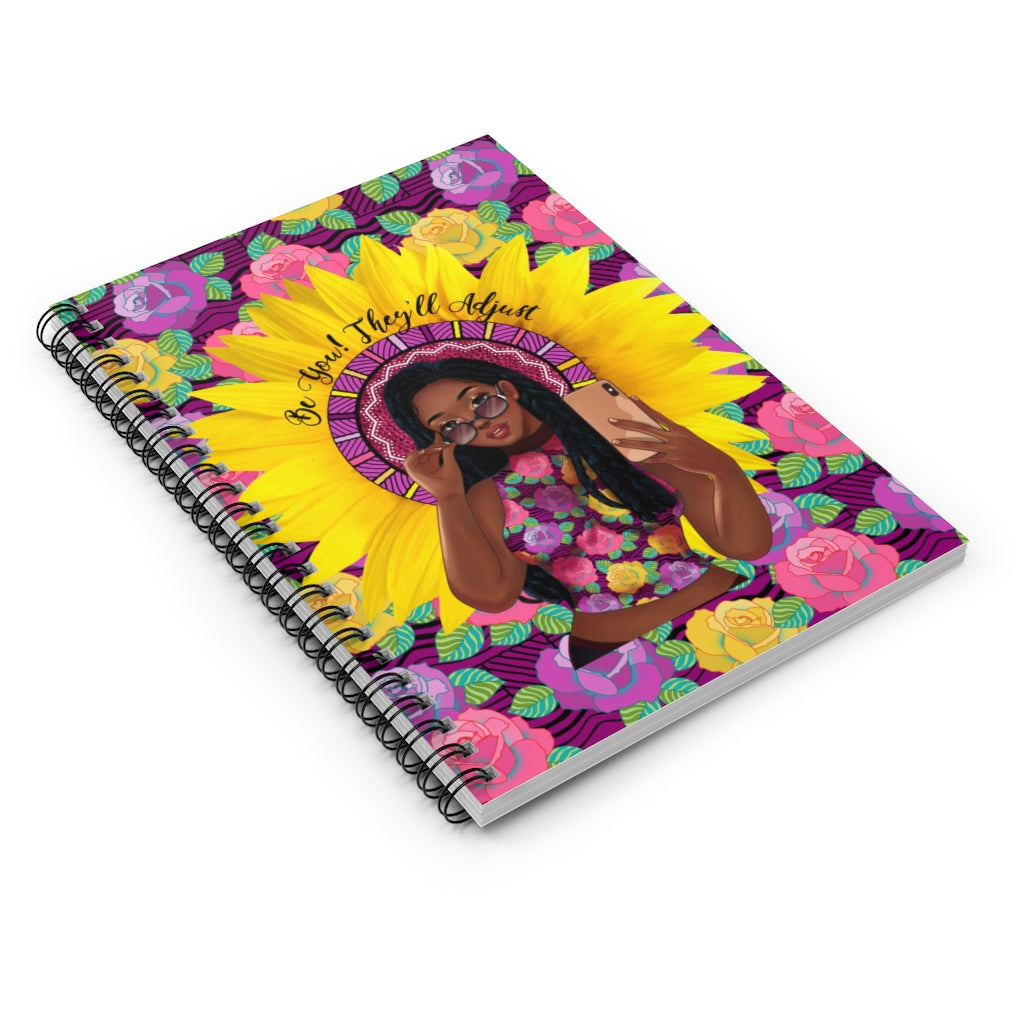Be You Spiral Notebook - Ruled Line