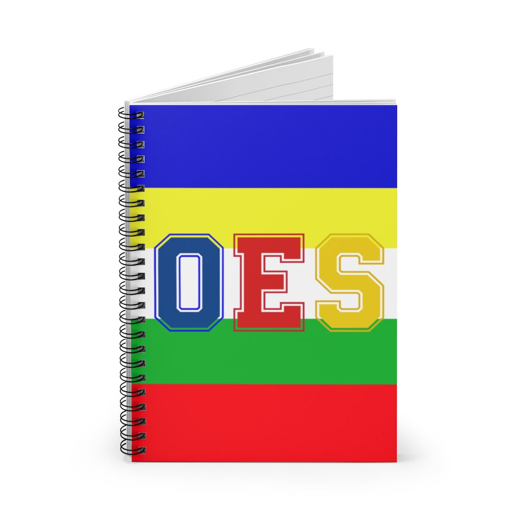 OES ~ Eastern Star Spiral Notebook
