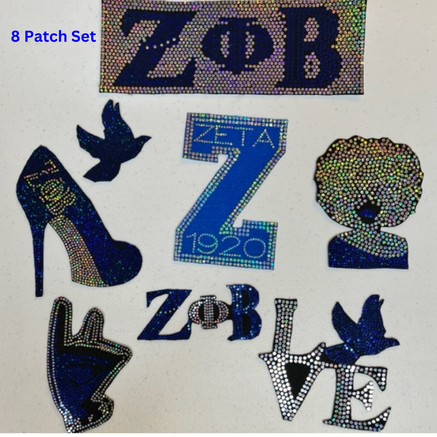 Camouflage Patch Jacket ~ Zeta Phi Beta