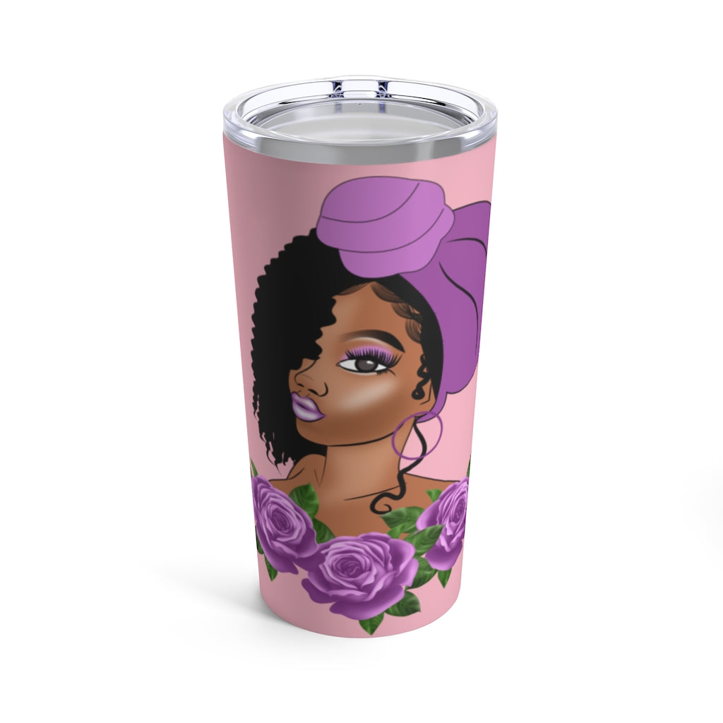 Beauty & Purple Rose 20oz