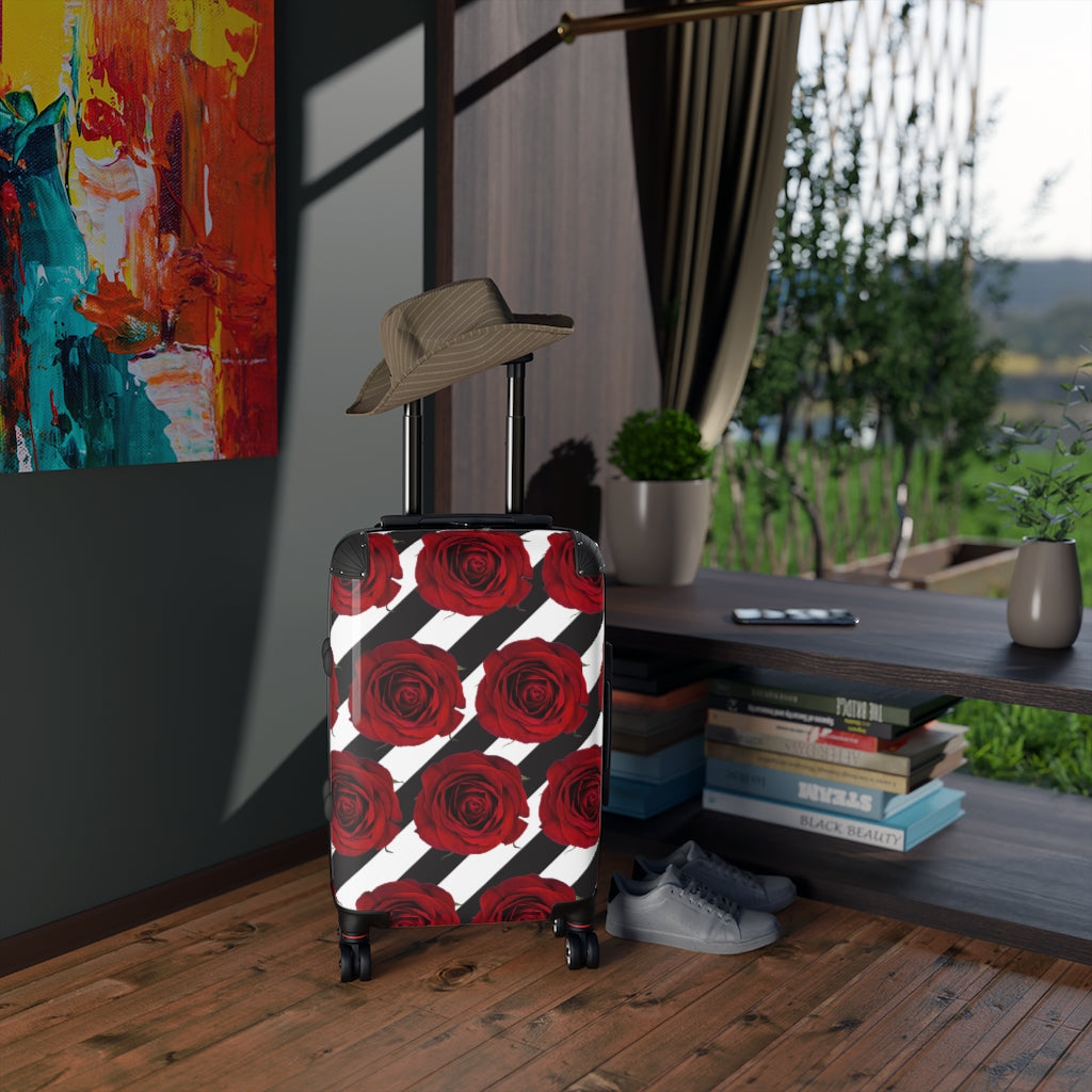 Roses in Bloom Cabin Suitcase