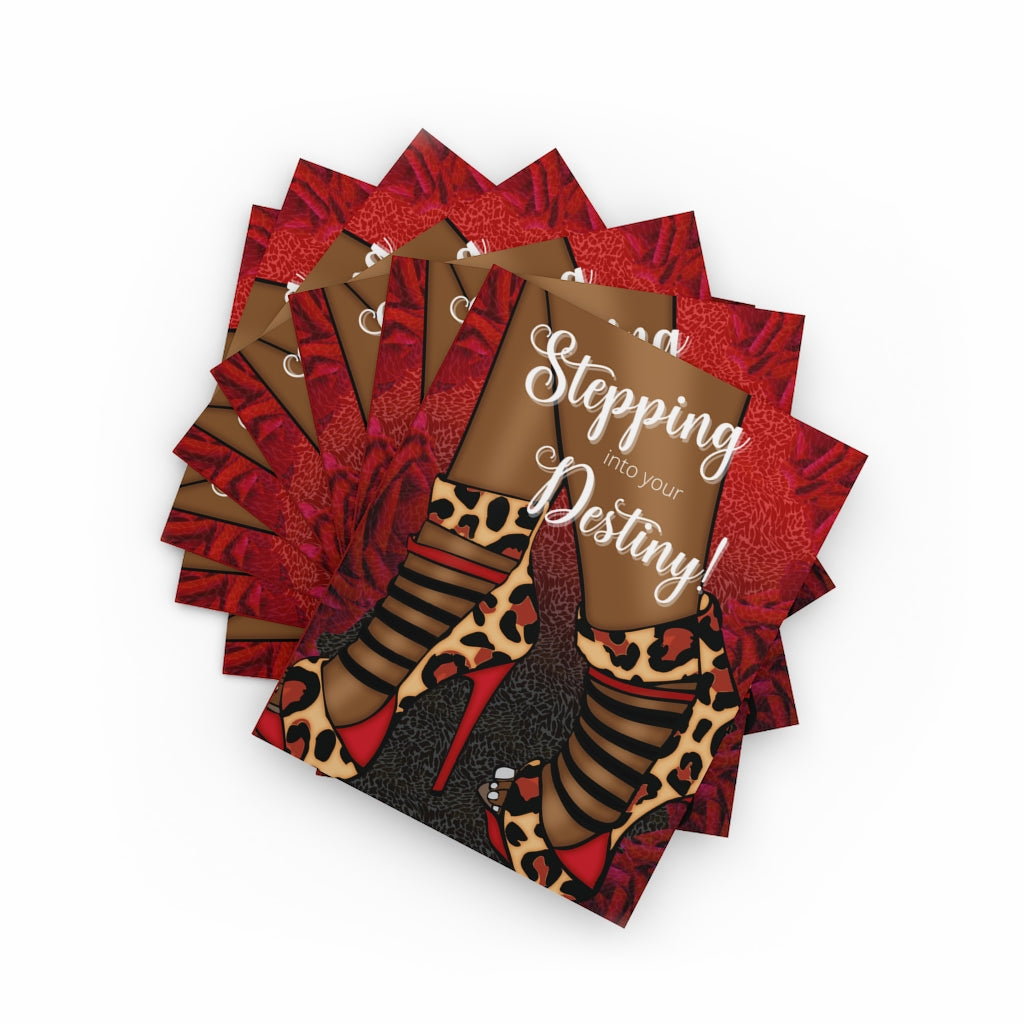 Stepping to Destiny Greeting cards (8, 16, 24 pcs)