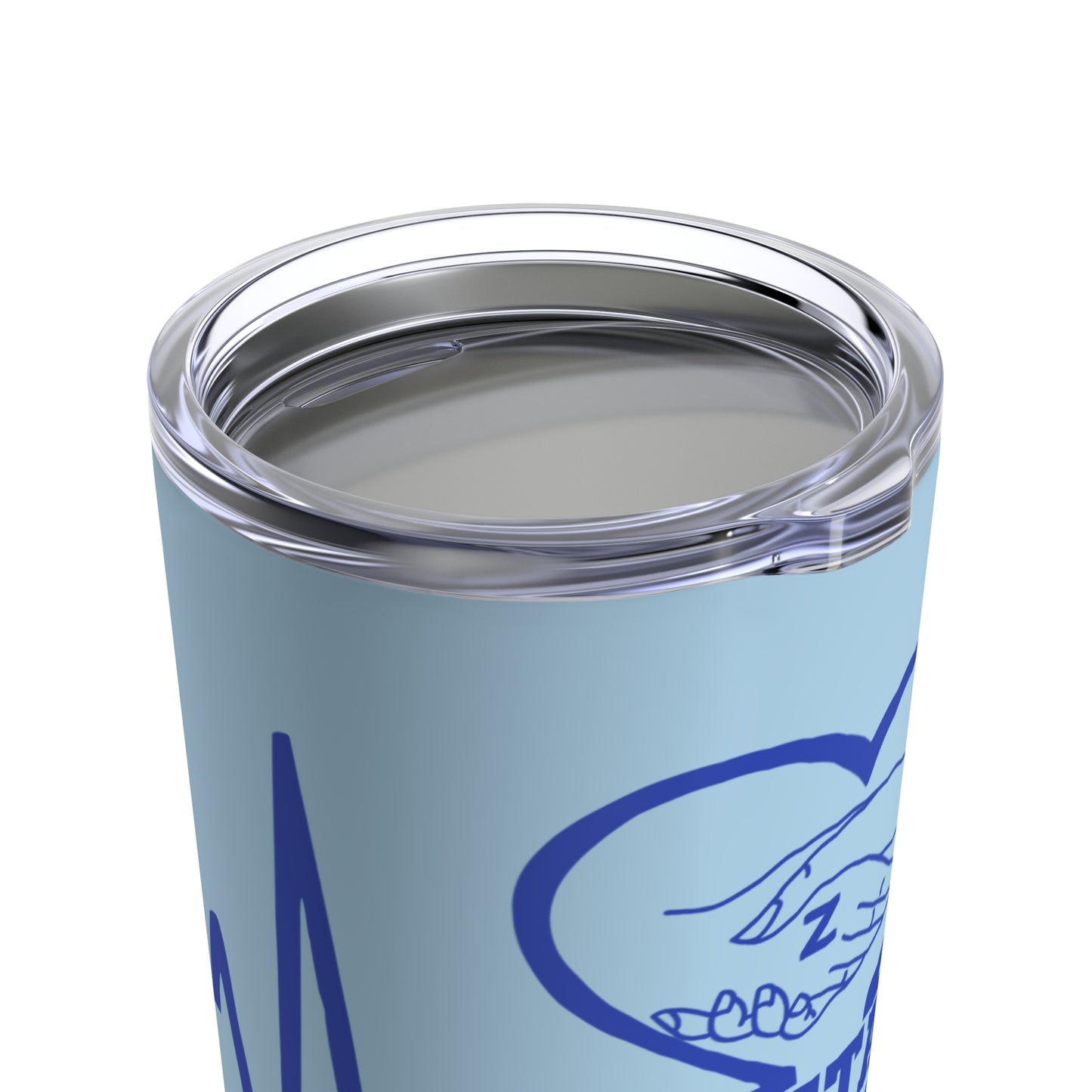 Tumbler ~ Zeta Amicae "Heart Rate" 20oz