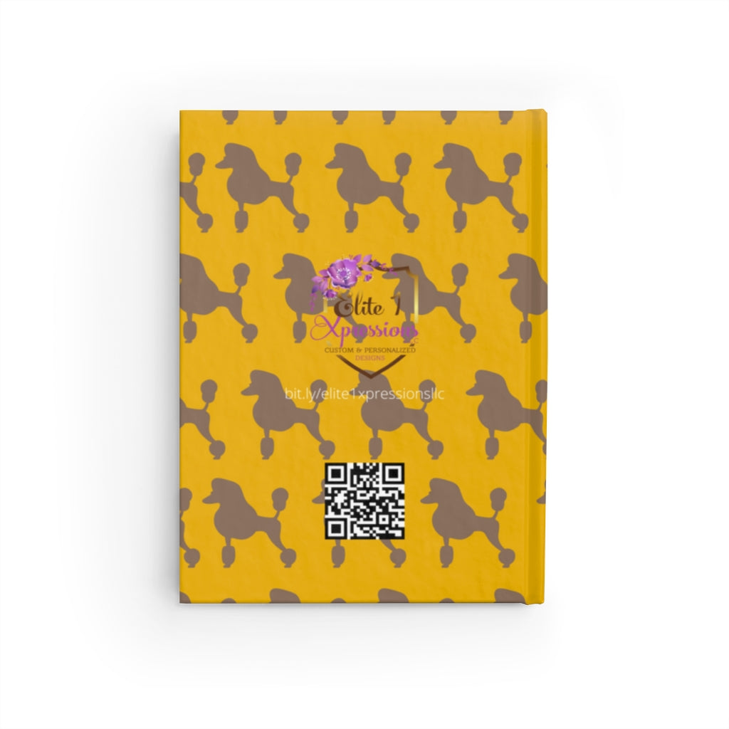 TC5 ~ Pretty Poodle Head Wrap Journal
