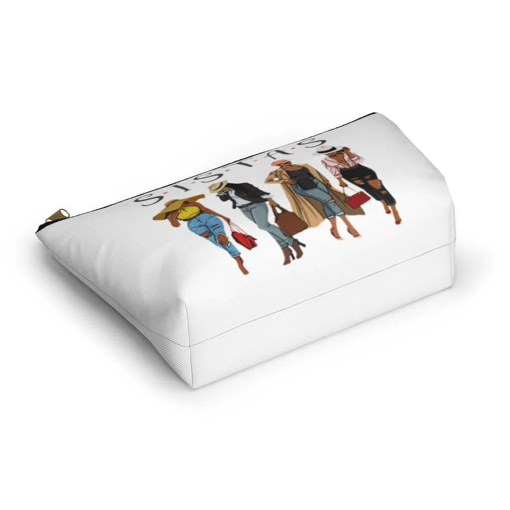 SISTAS Accessory Pouch w T-bottom