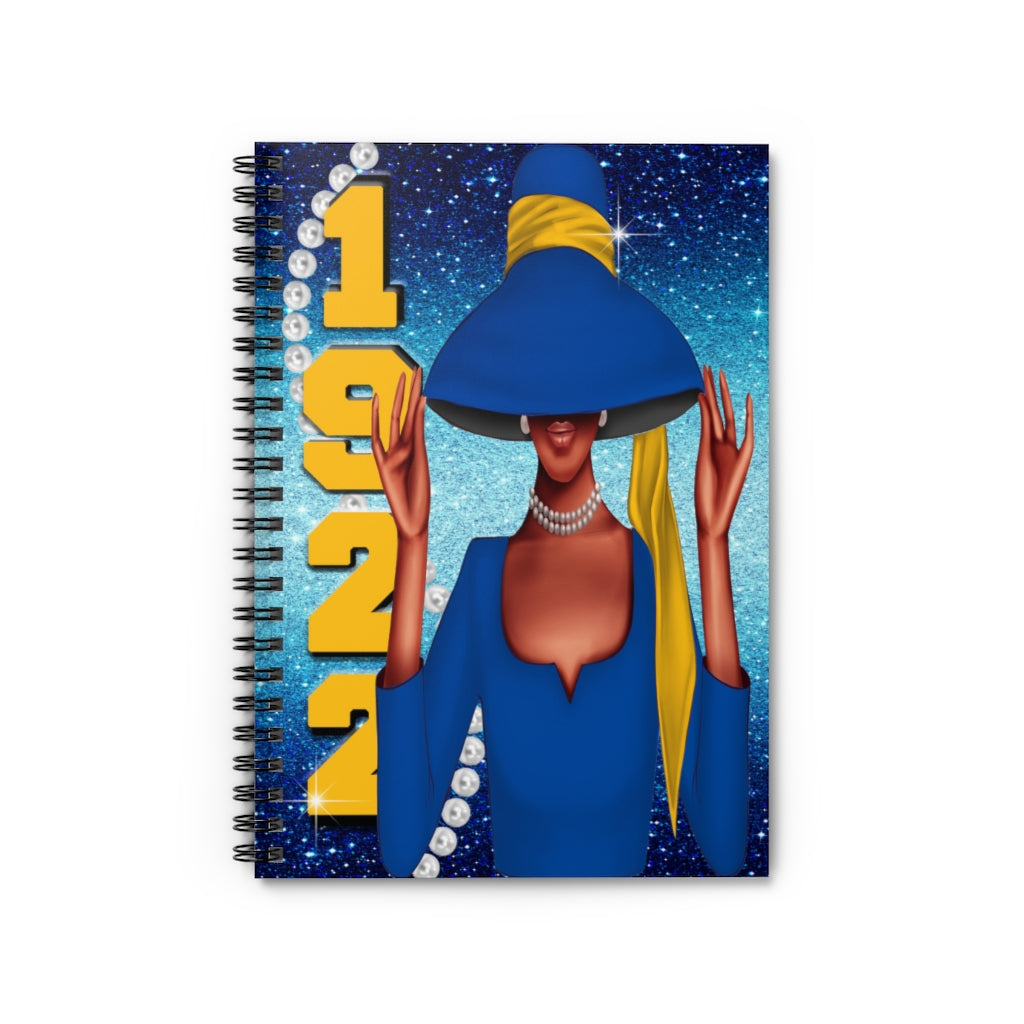 1922 & Pearls Spiral Notebook