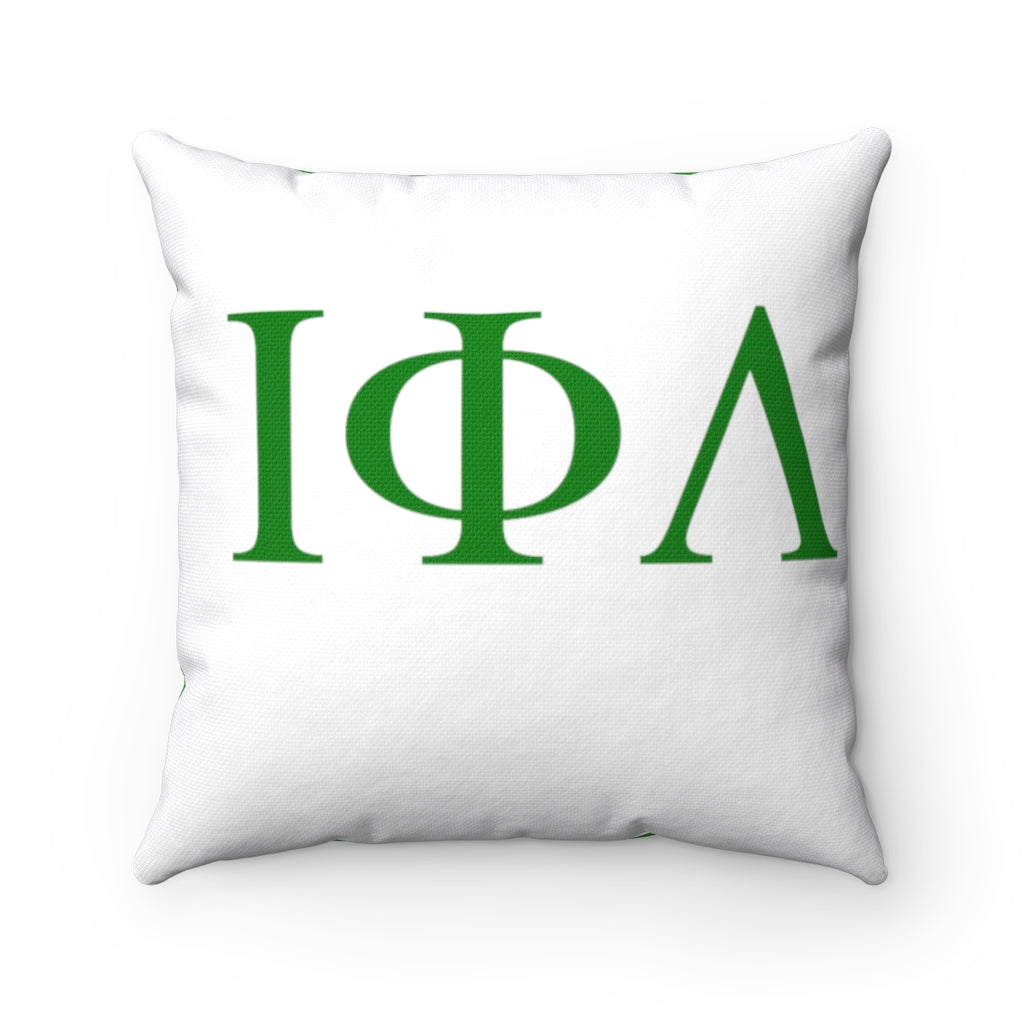 Iota Phi Lambda Polyester Square Pillow