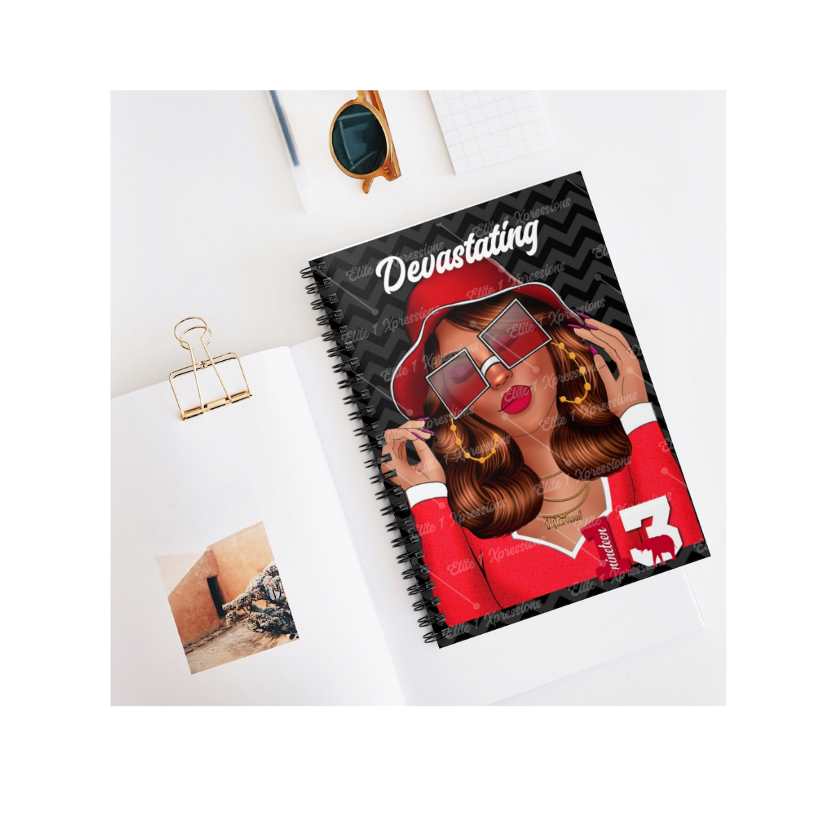 Devastating (Kango Edition) Spiral Notebook