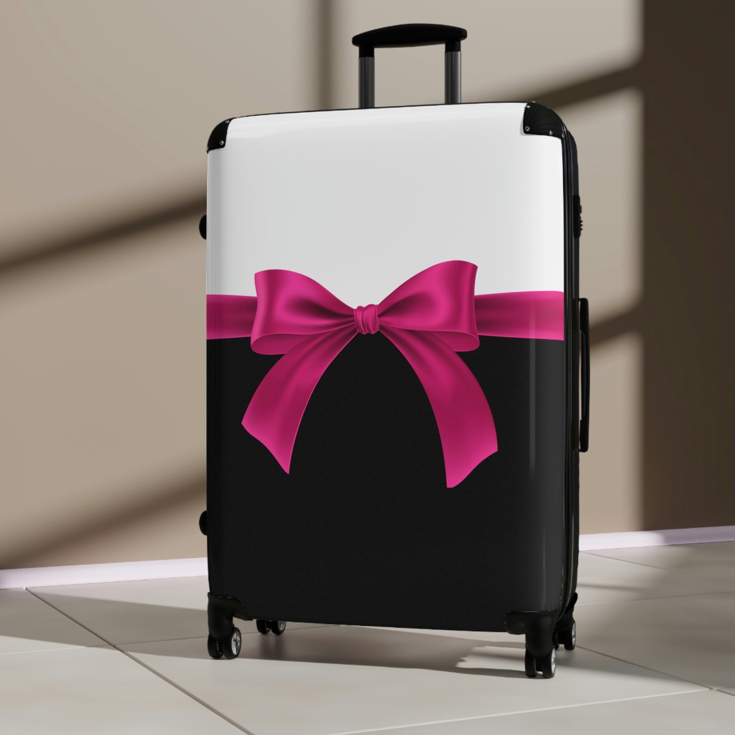 Pink Bow Cabin Suitcase