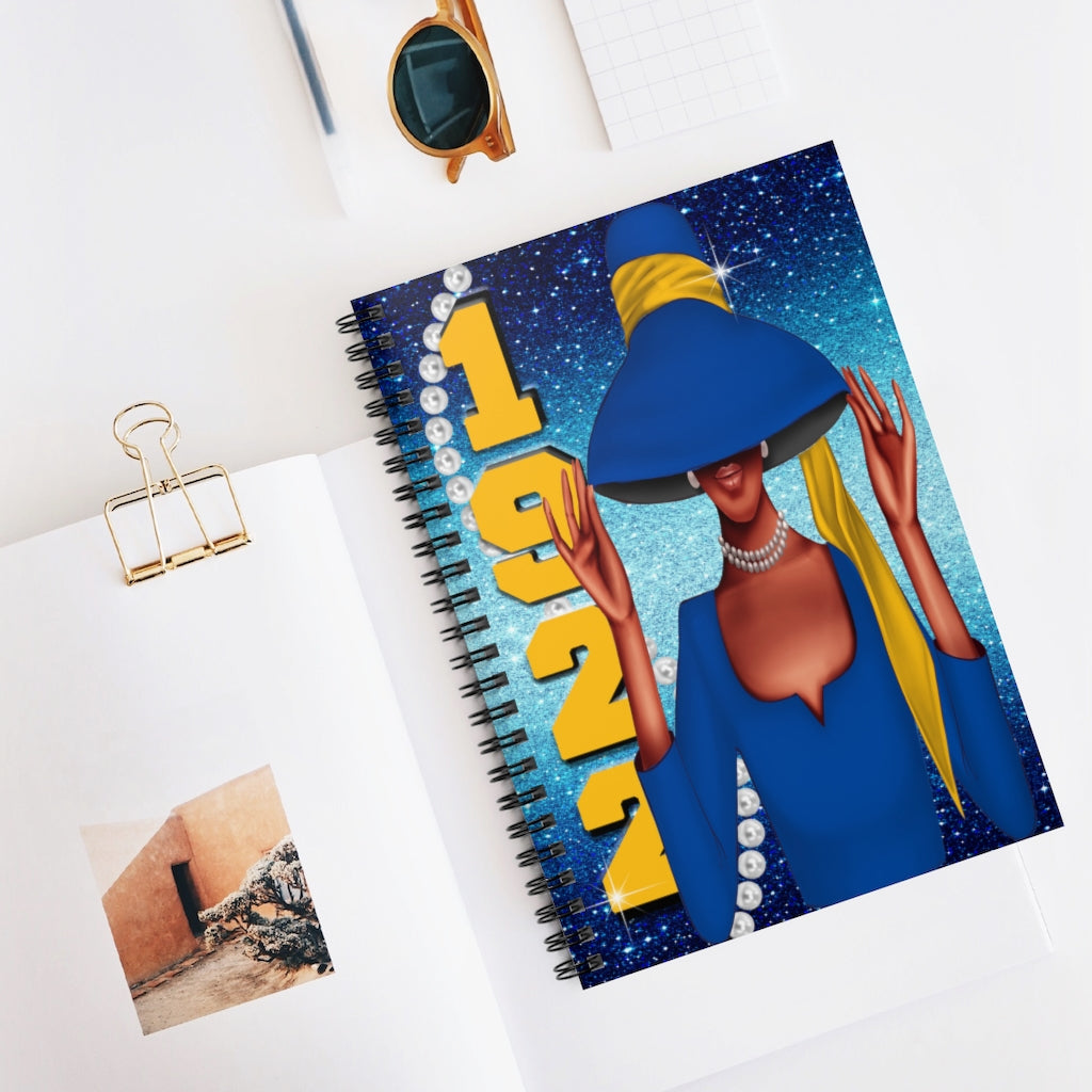 1922 & Pearls Spiral Notebook