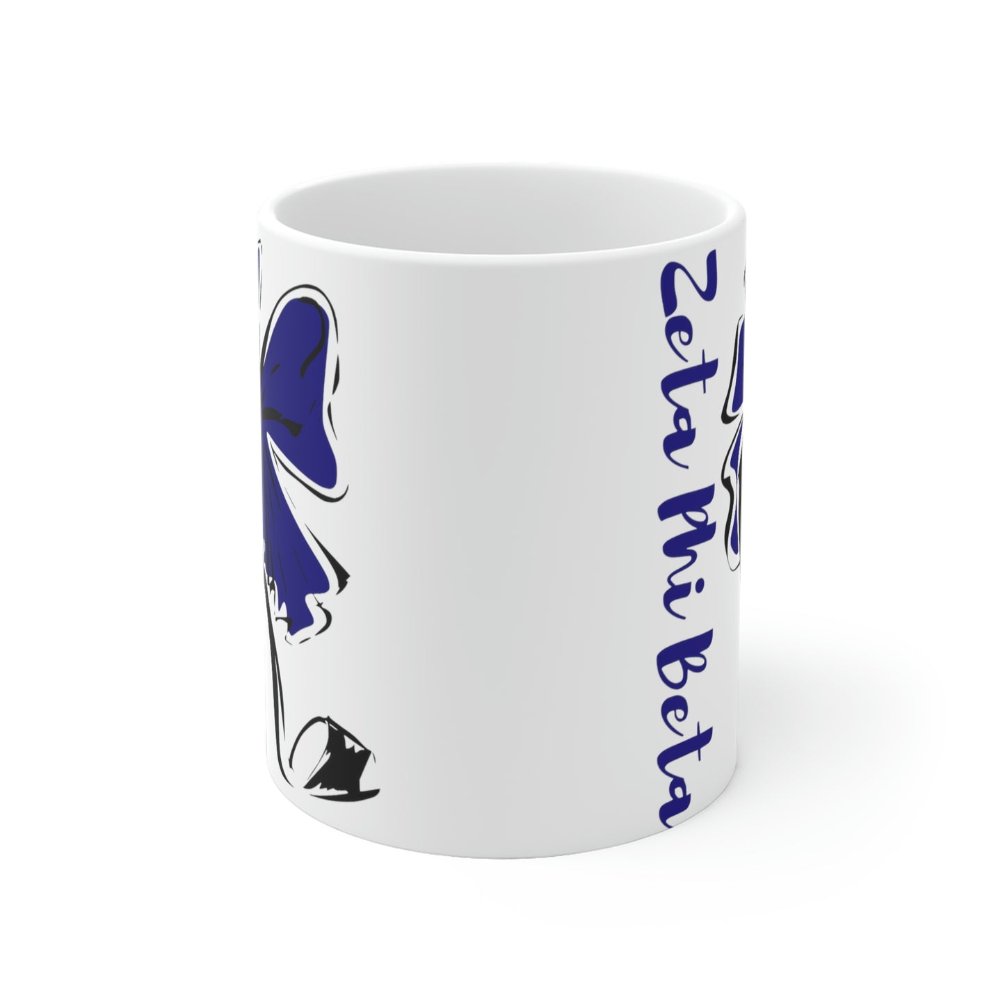 Zeta Phi Beta (High Heel) Ceramic Mug