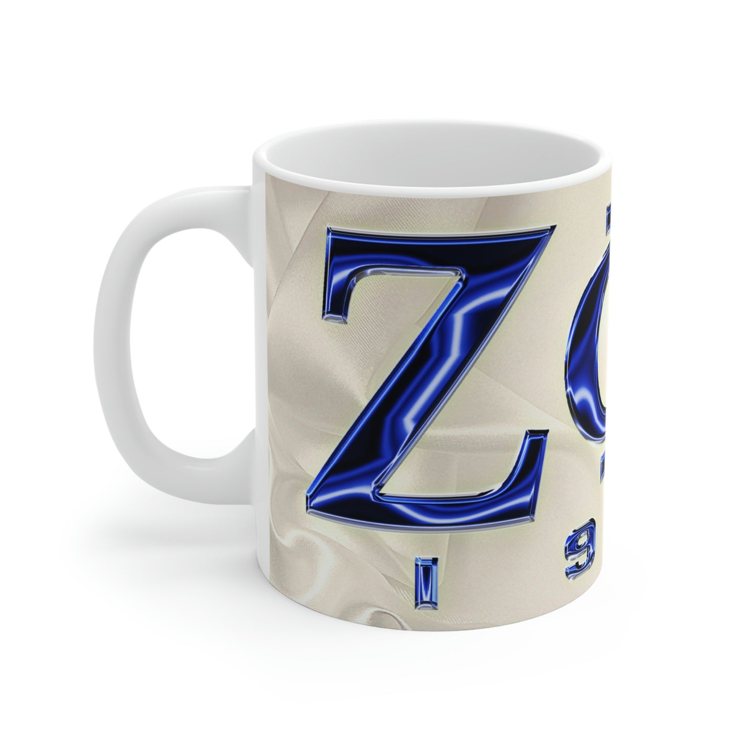 Zeta Ceramic Mug (White)