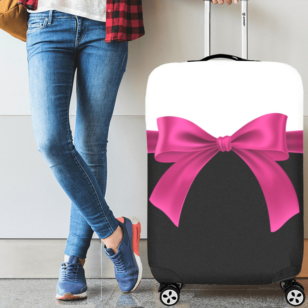 Ribbon & Bow Luggage Cover