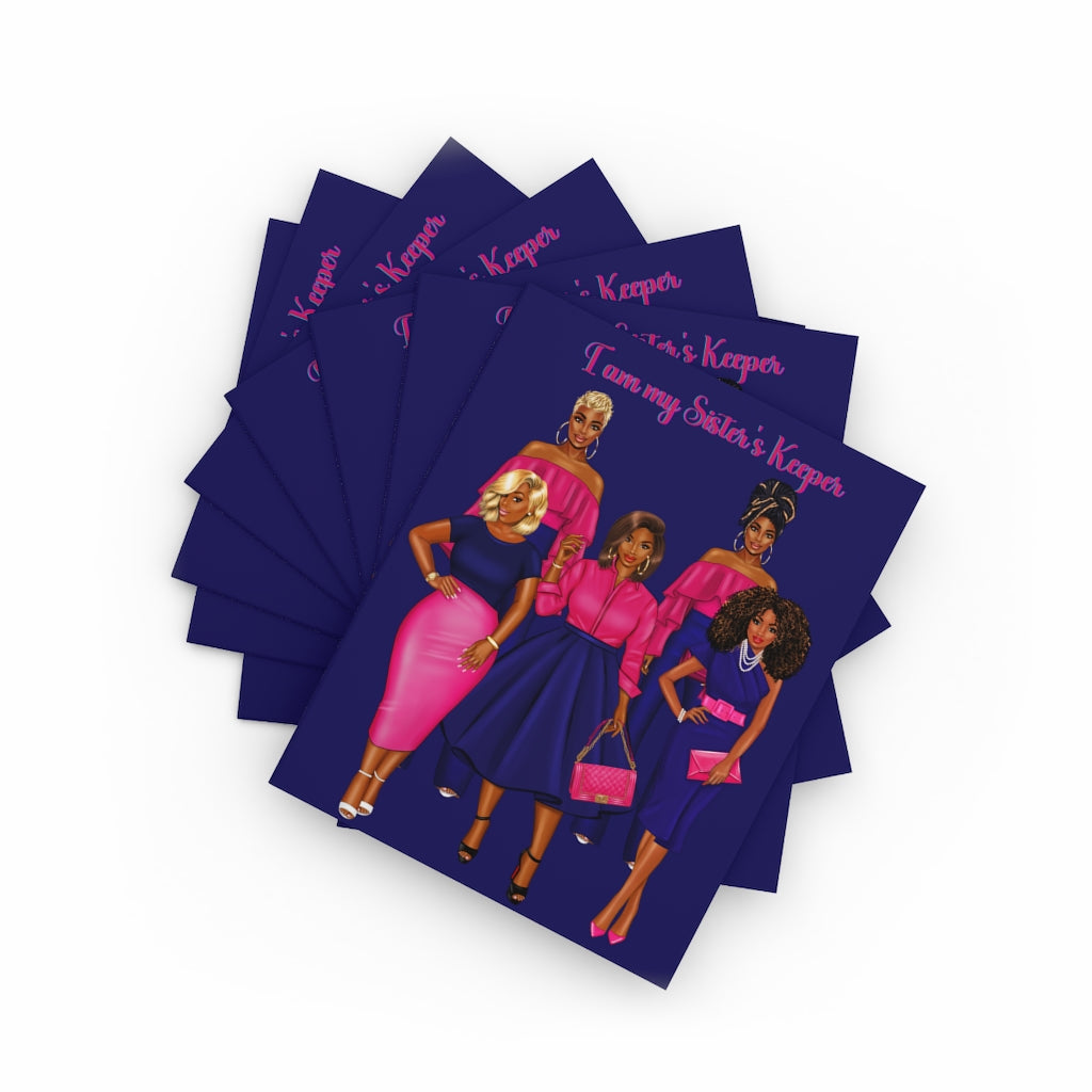 Greeting cards ~ Royal Blue (8, 16, 24 pcs)