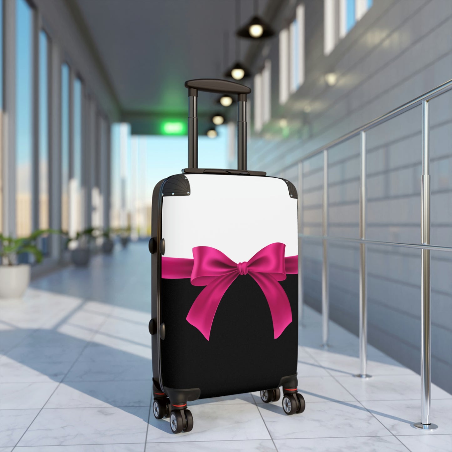 Pink Bow Cabin Suitcase