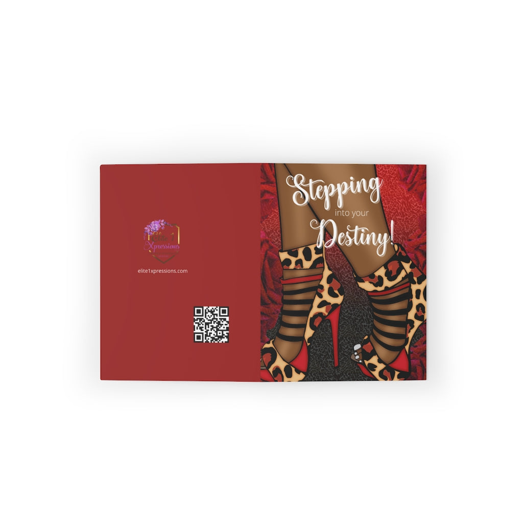 Stepping to Destiny Greeting cards (8, 16, 24 pcs)