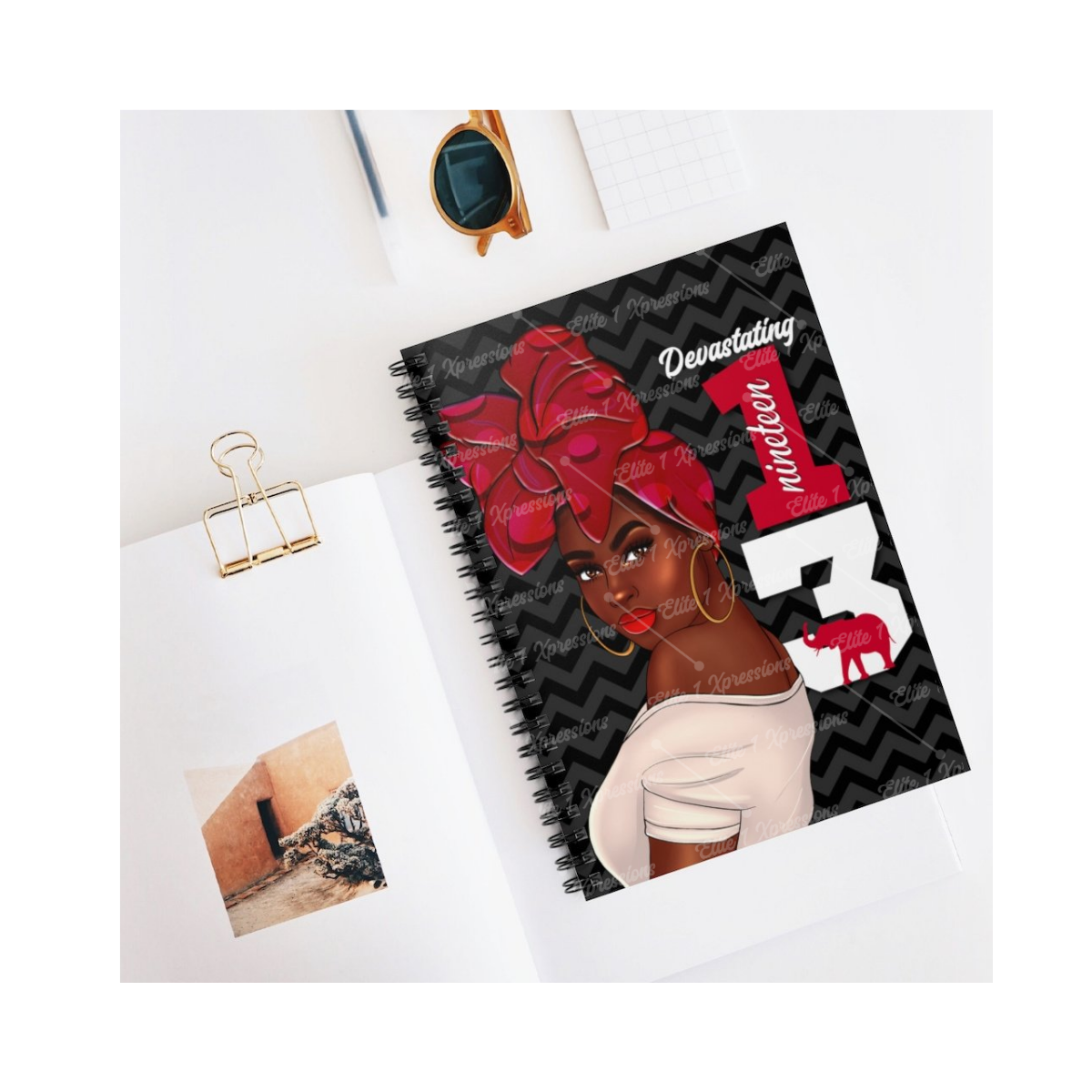 Devastating Spiral Notebook