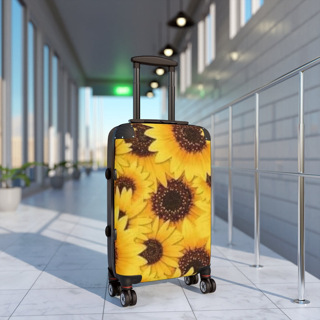 Sunflowers Cabin Suitcase