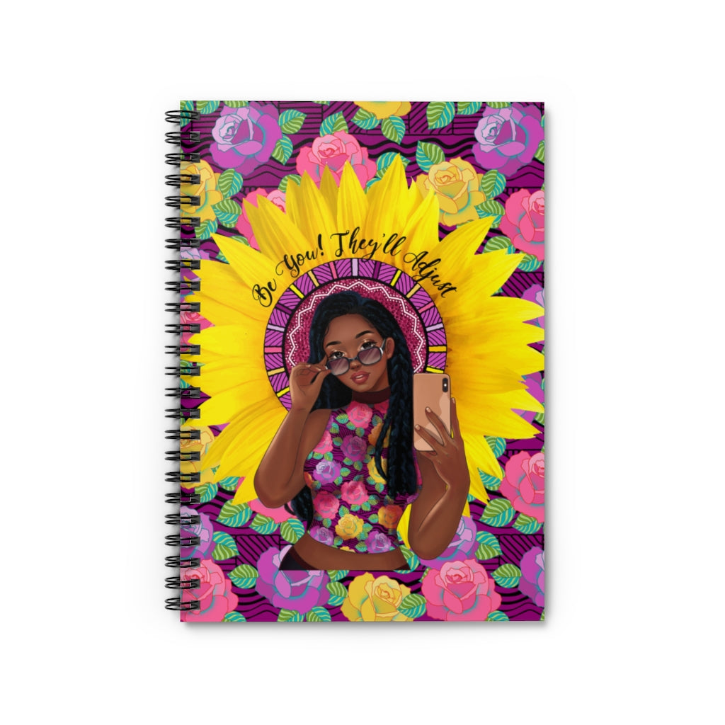 Be You Spiral Notebook - Ruled Line