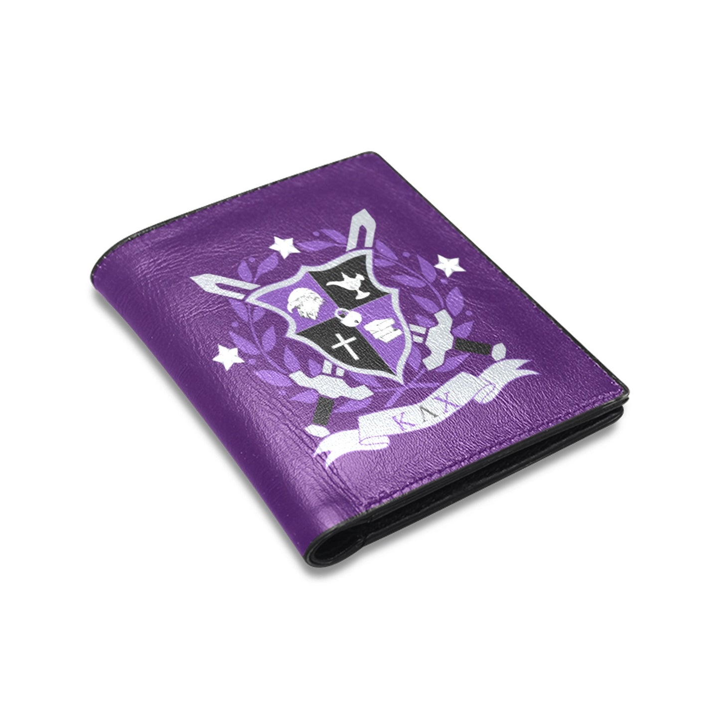 Men's Leather Wallet ~ Kappa Lambda Chi (KLC)