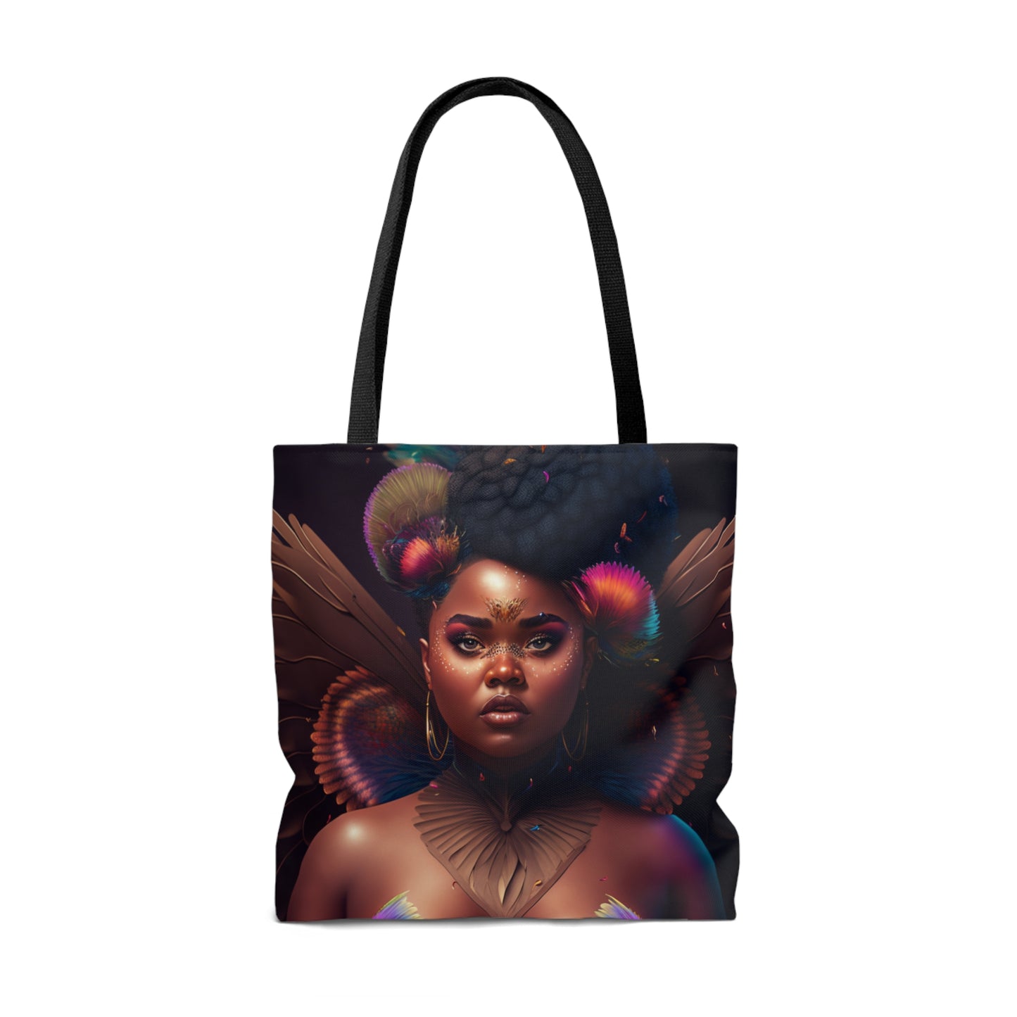 Feathered Melanin 6 Tote Bag