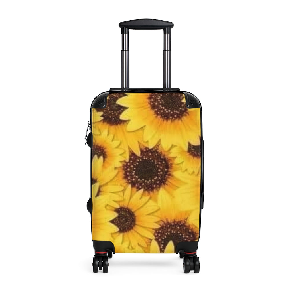 Sunflowers Cabin Suitcase