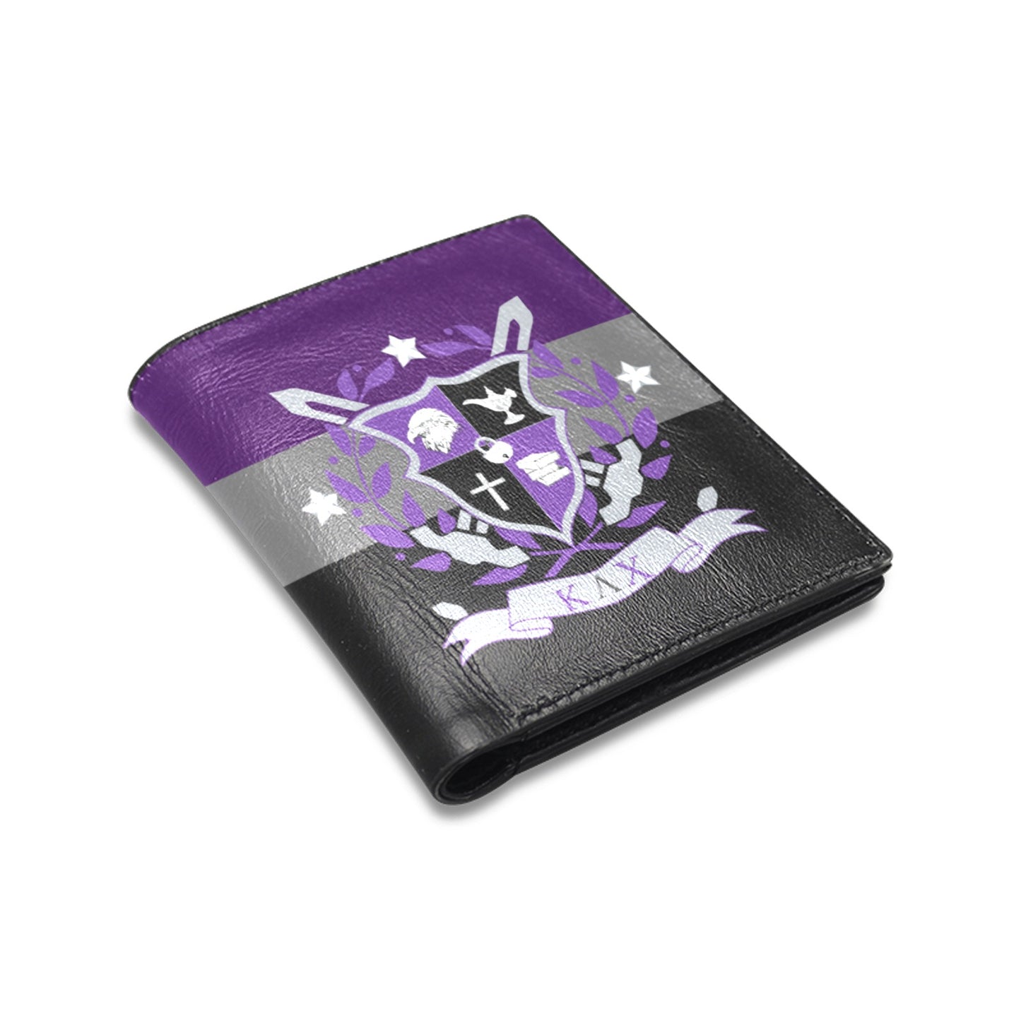 Men's Leather Wallet ~ Kappa Lambda Chi (KLC)