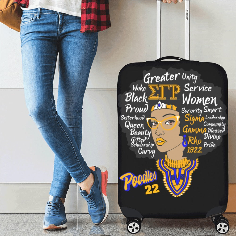 SGRHO Head Shot Luggage Cover