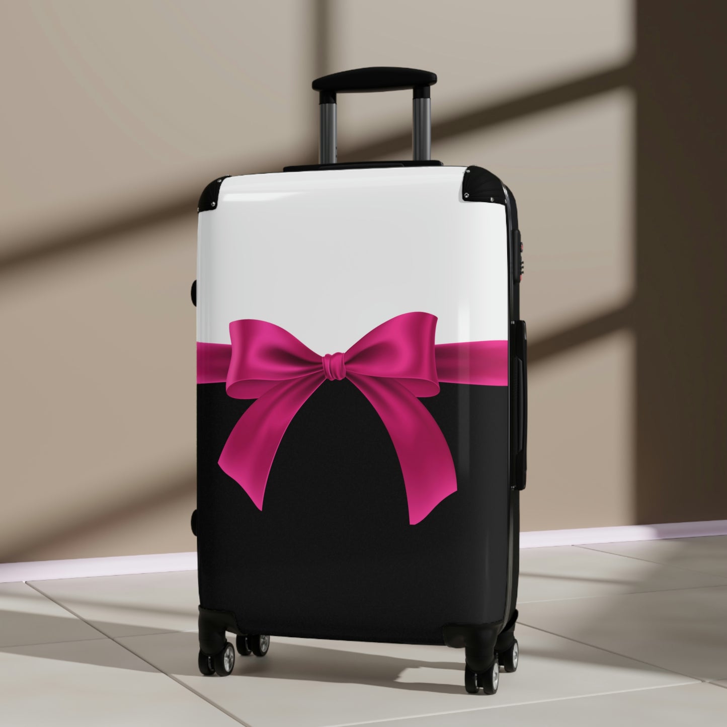 Pink Bow Cabin Suitcase