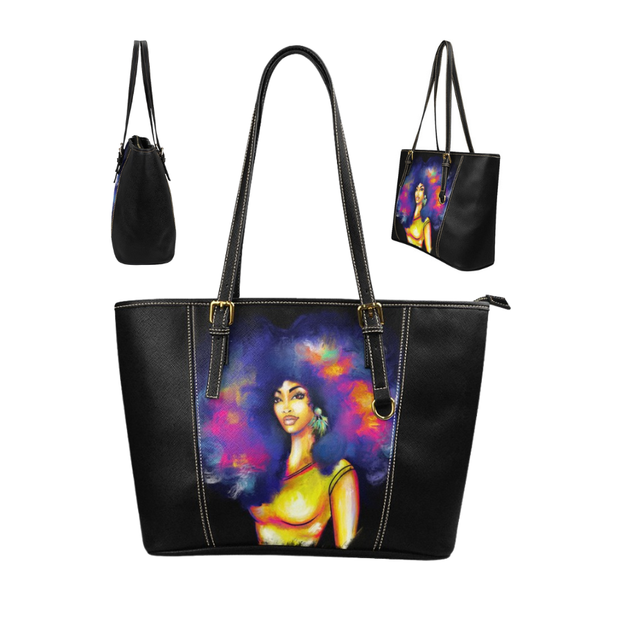 Afro Lady Shoulder Bag