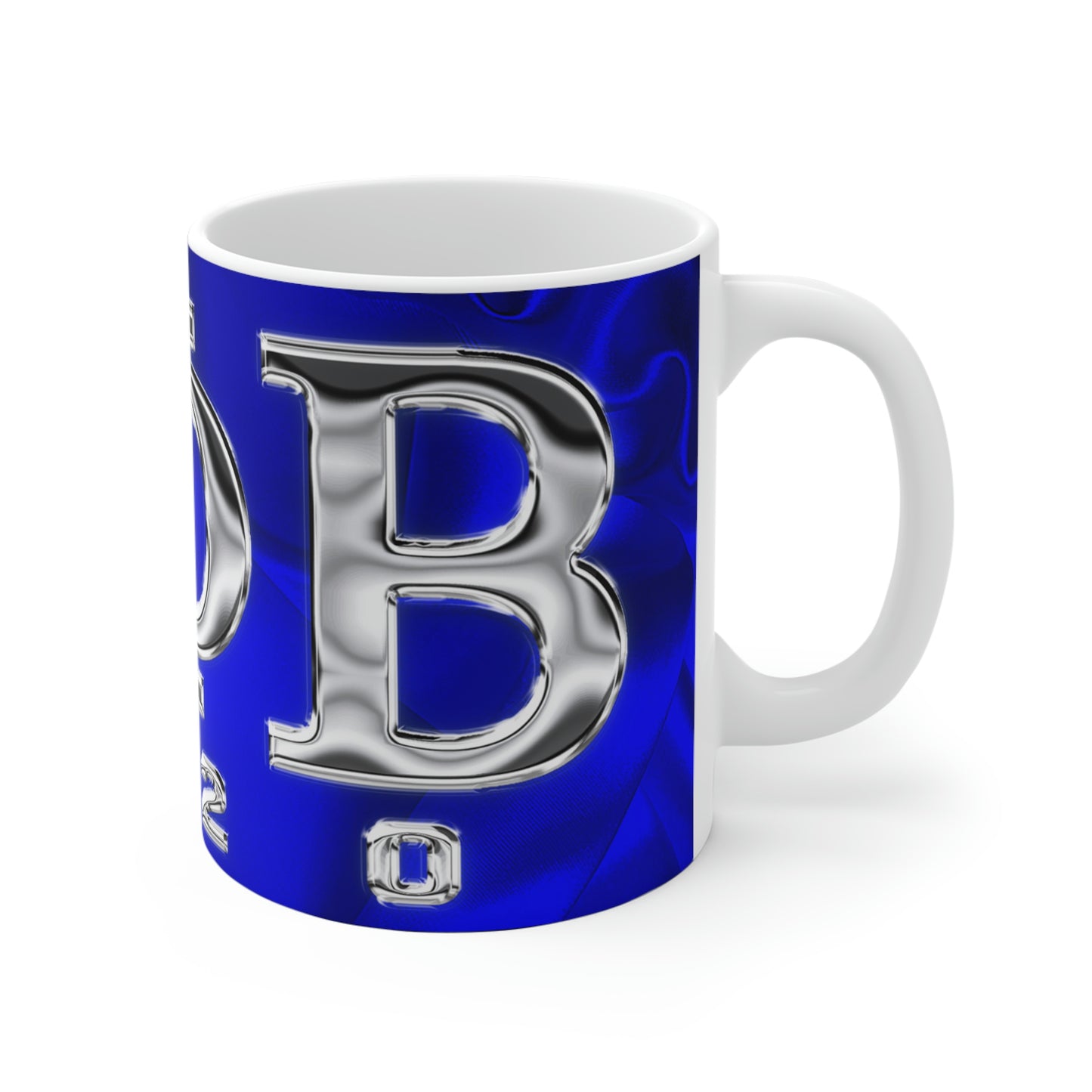 Zeta Ceramic Mug (Royal Blue)