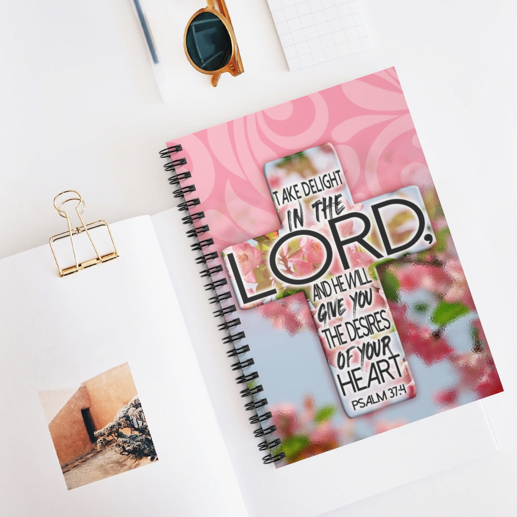 Take Delight Spiral Notebook