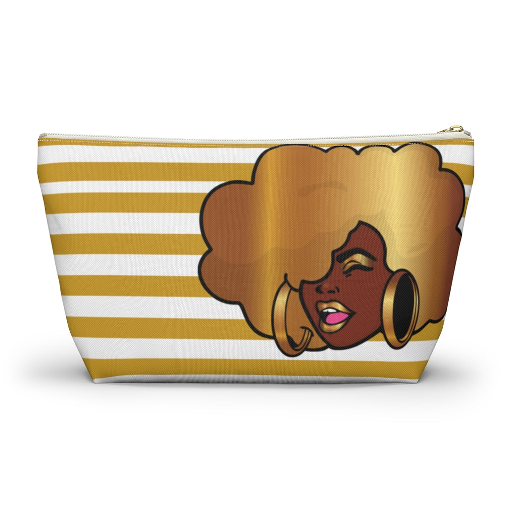 Living My Best Life Accessory Pouch w T-bottom