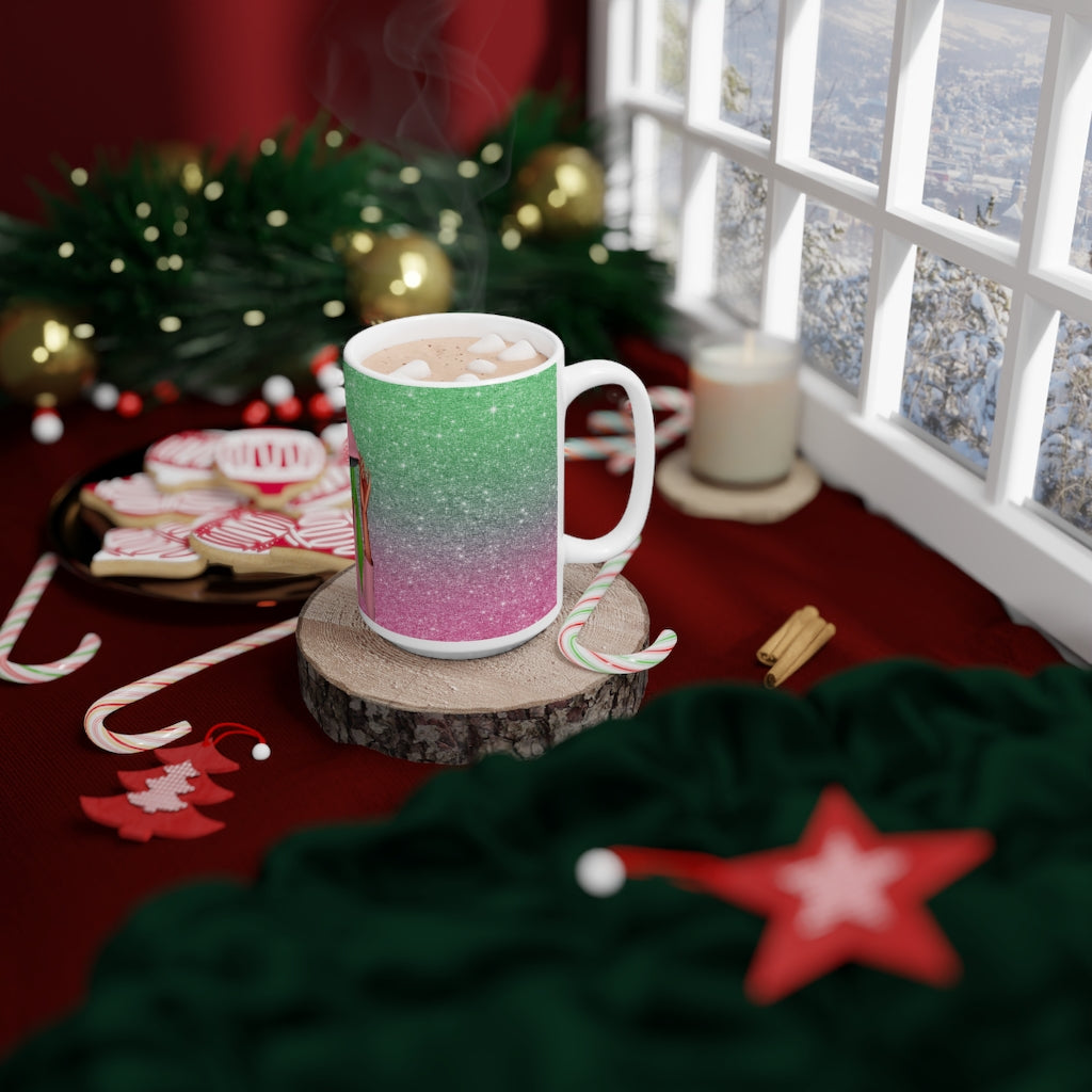 1908 & Pearls Ceramic Mug