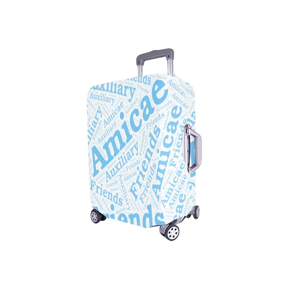 Luggage Cover ~ Amicae "Word Art"