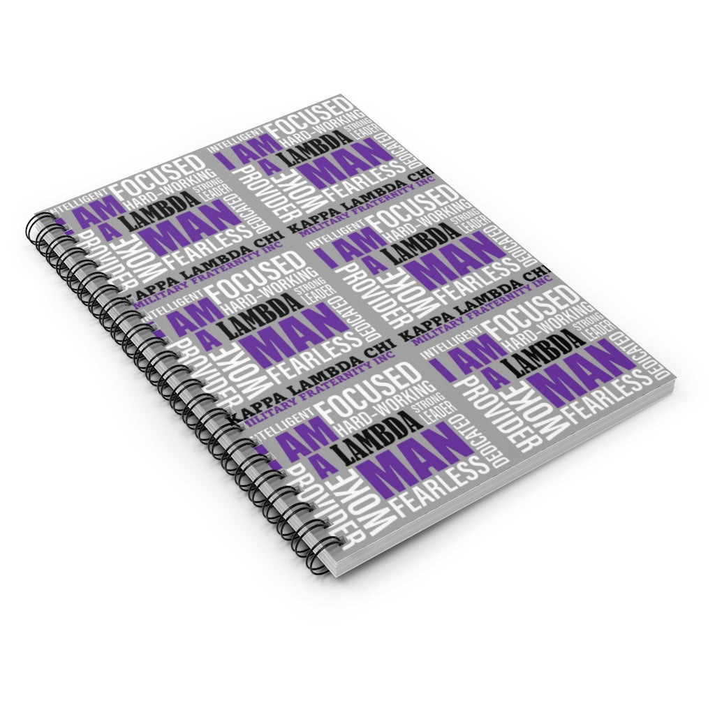 KLC I Am Spiral Notebook