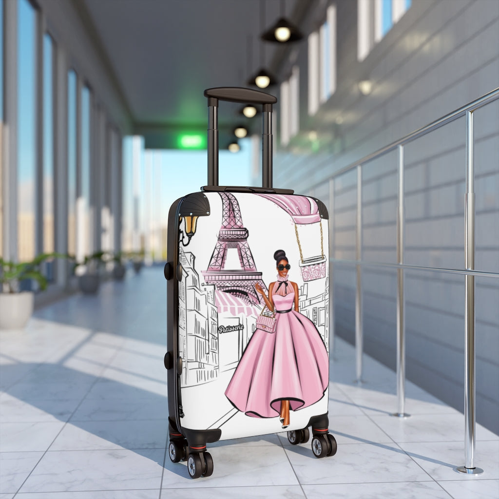 Paris in Pink ~ Cabin Suitcase
