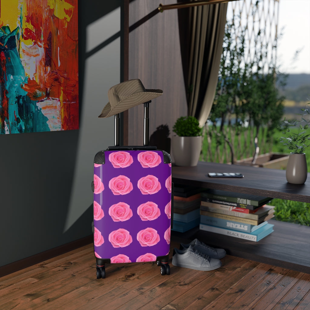 Pink Bloom Cabin Suitcase