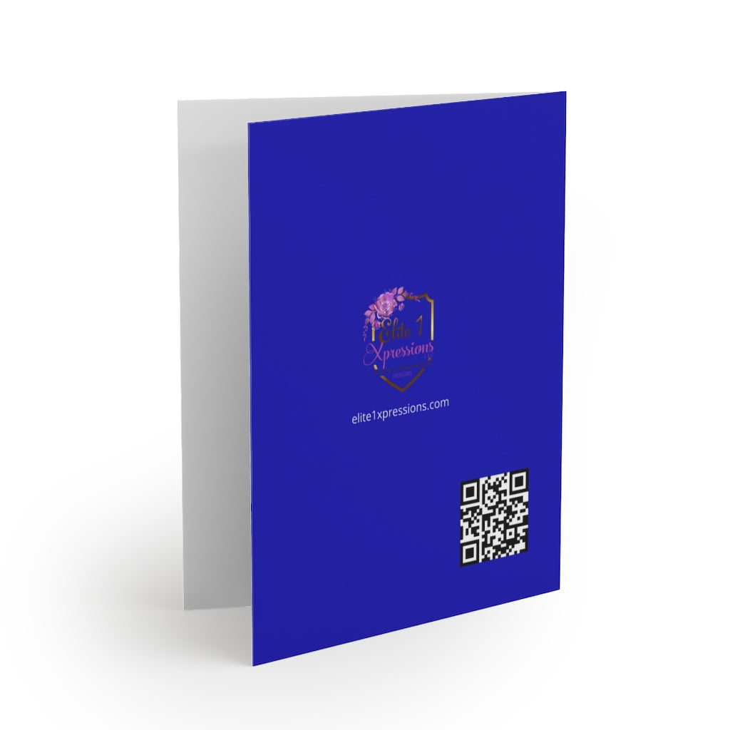 Happy Birthday (Blue & Yellow) Greeting cards (8,16, 24 pcs)