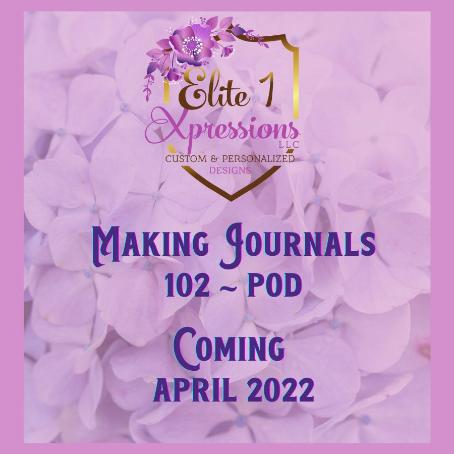 Making Journals ~ POD