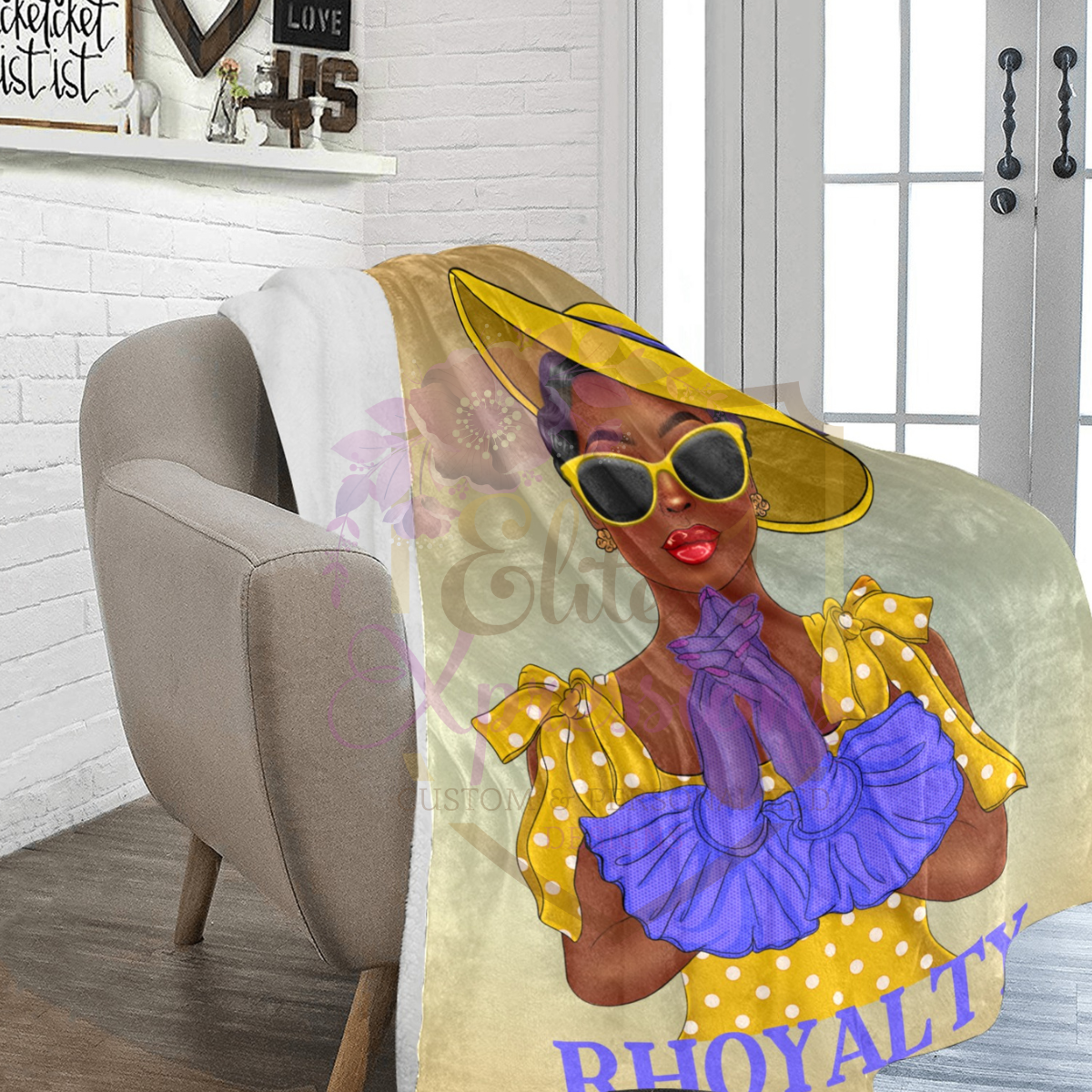 Rhoyalty Fleece Blanket