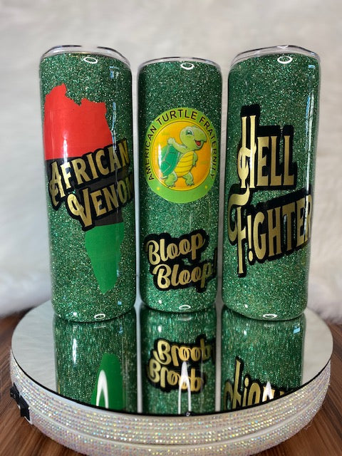 Custom Crown TumblerAmerican Turtle Fraternity (ATF) | RUAT | YBYSAIA