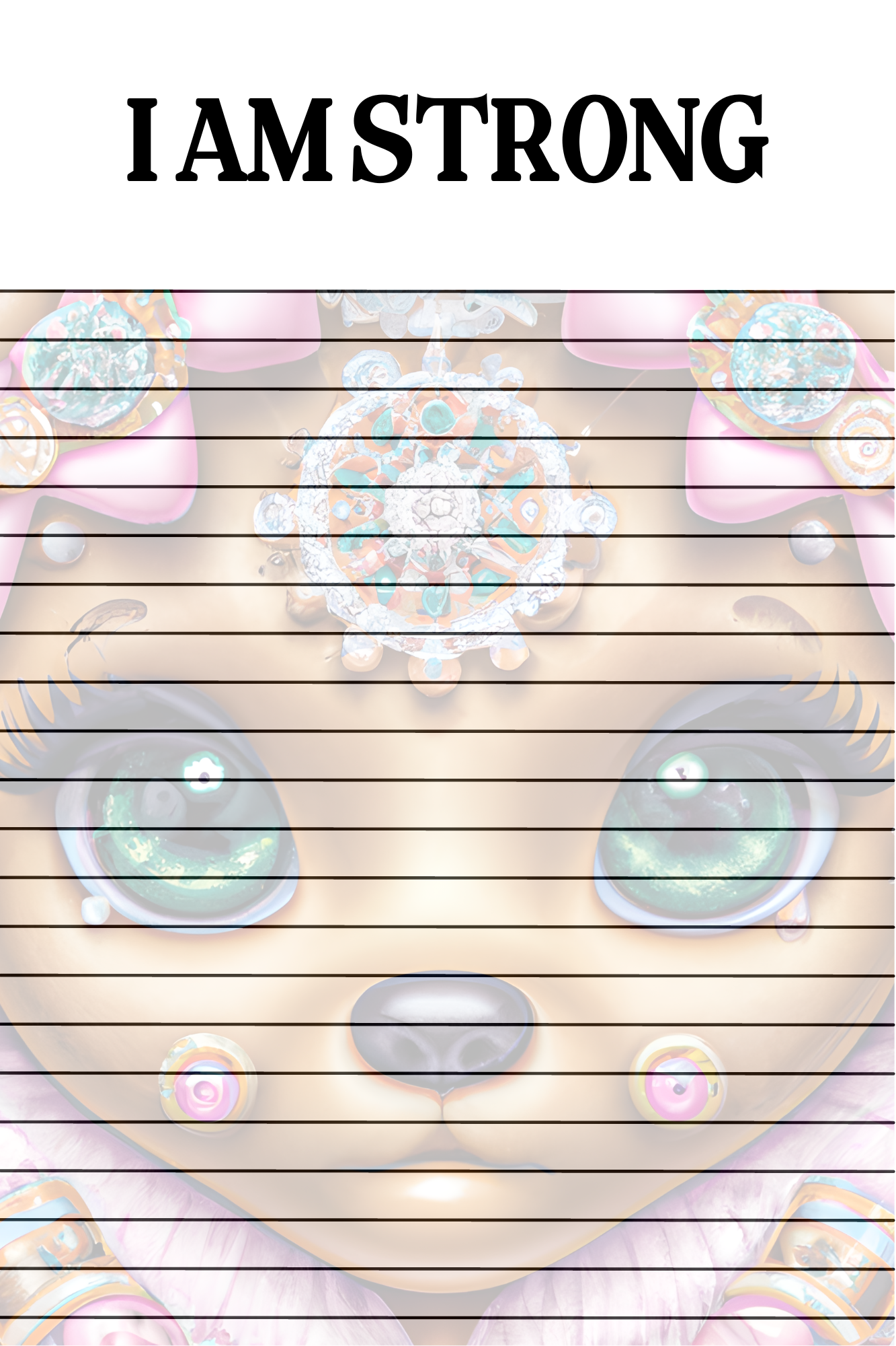 Lil Bear Affirmation Journal