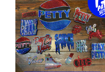 Camouflage Patch Jacket ~ Petty
