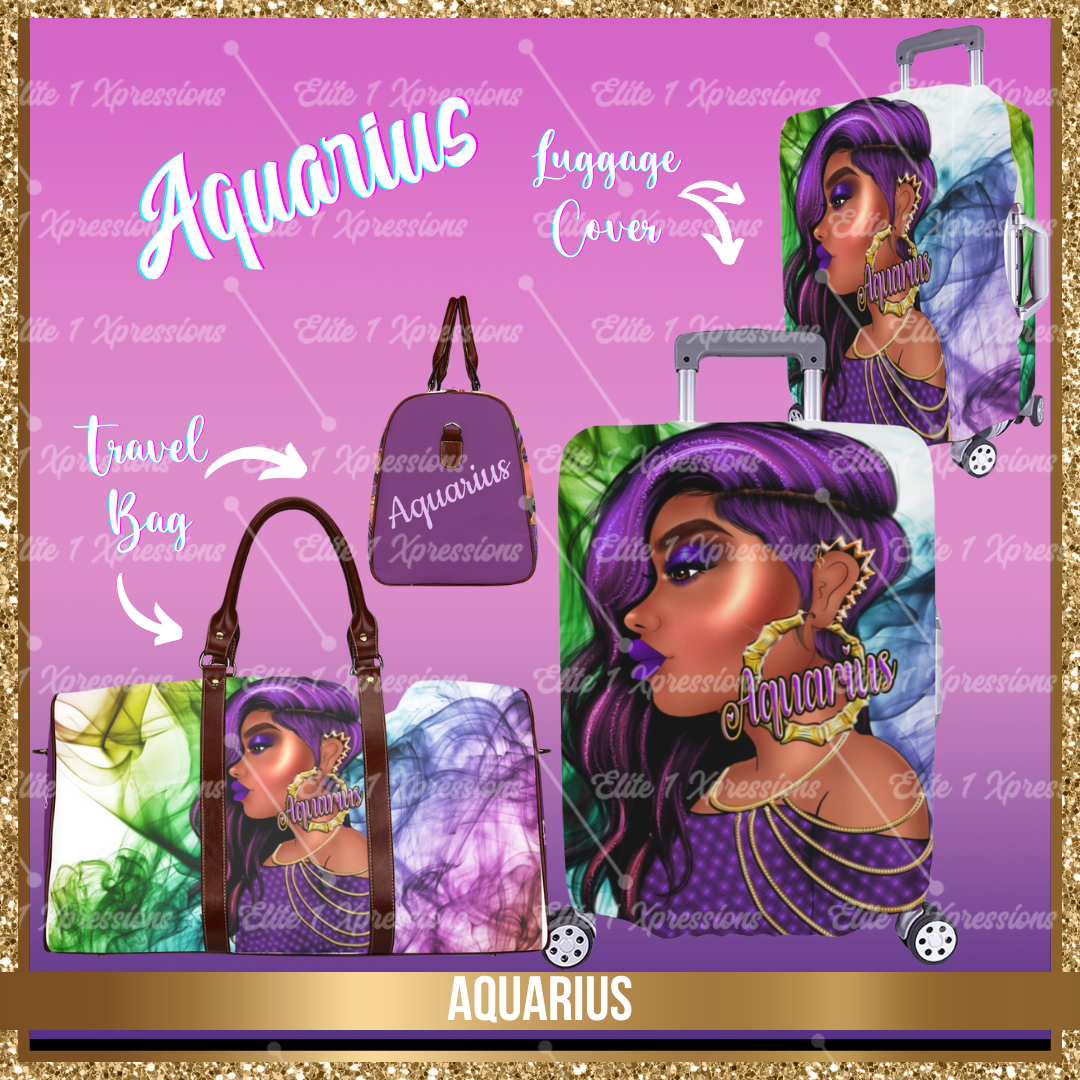 Zodiac - Aquarius Travel Set
