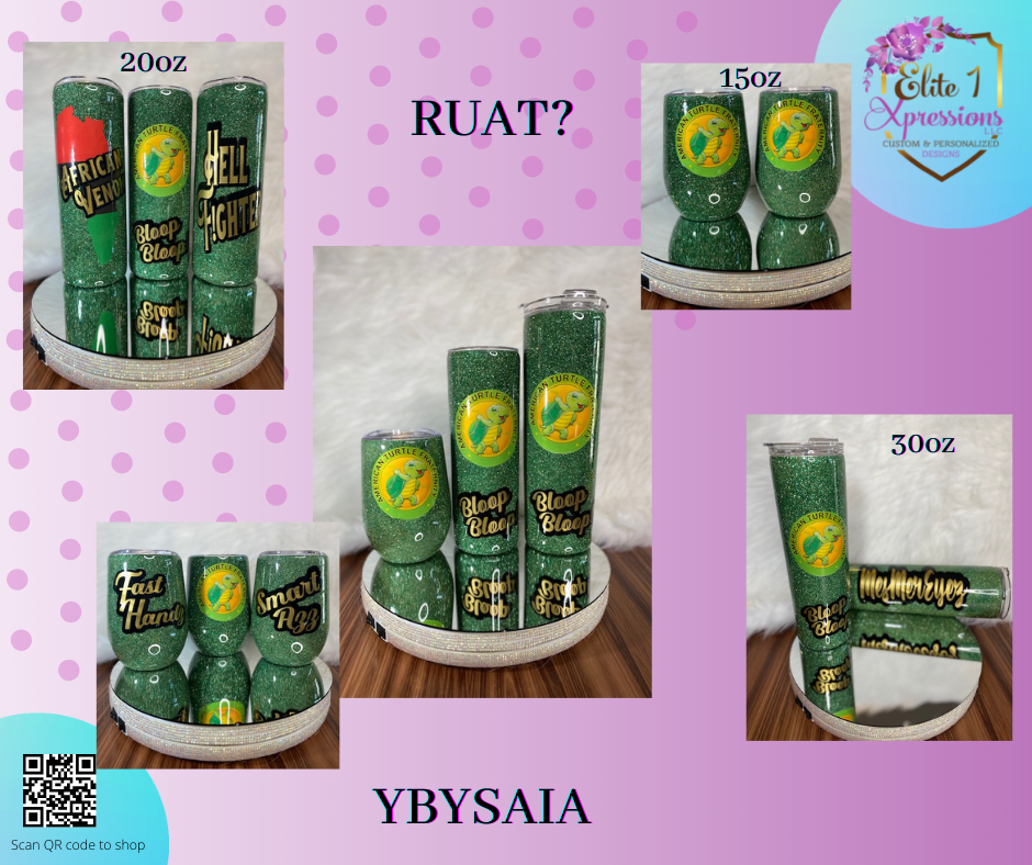 Custom Crown TumblerAmerican Turtle Fraternity (ATF) | RUAT | YBYSAIA