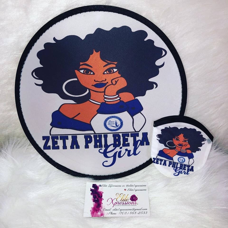 Zeta Phi Beta Girl Fan