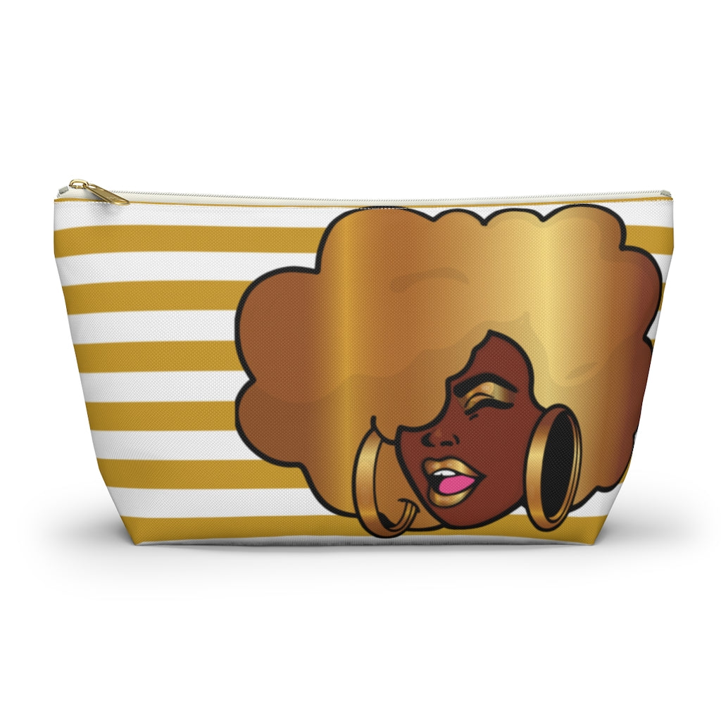 Living My Best Life Accessory Pouch w T-bottom