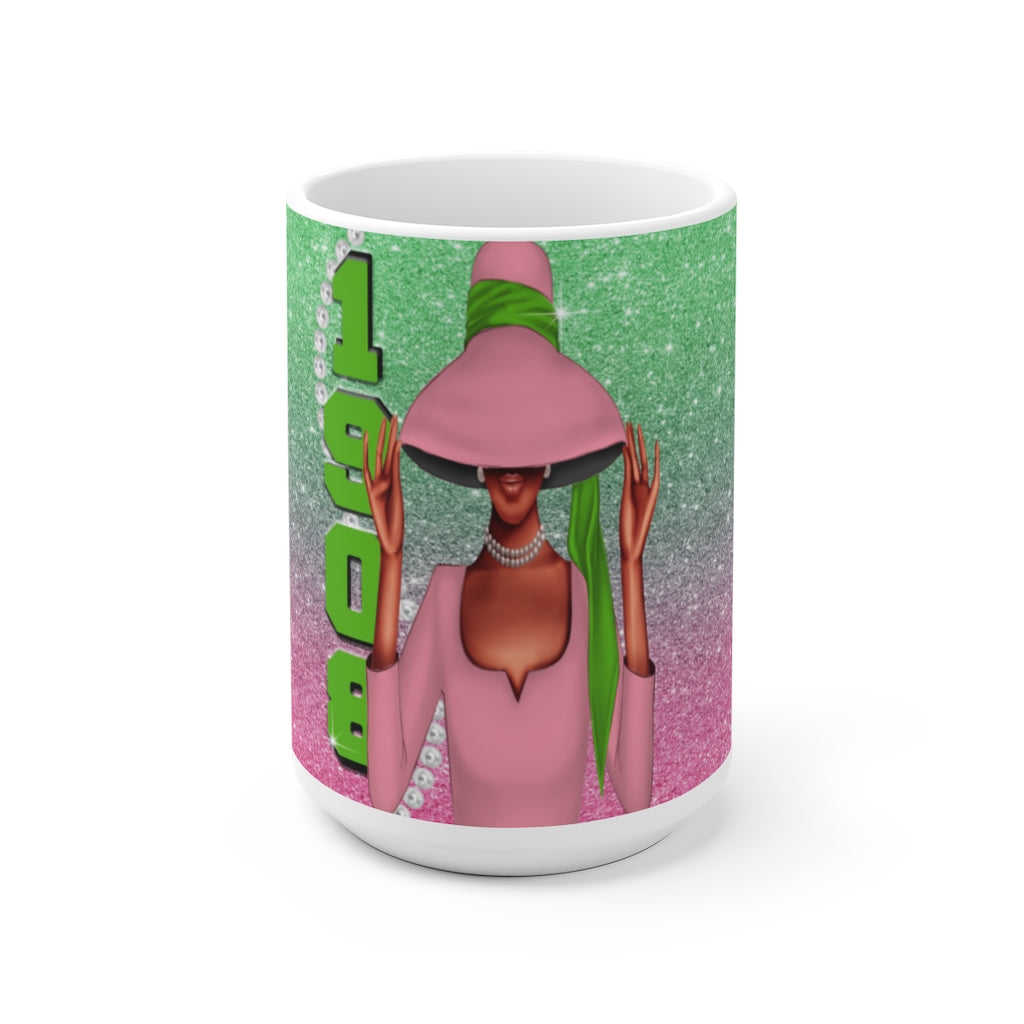 1908 & Pearls Ceramic Mug